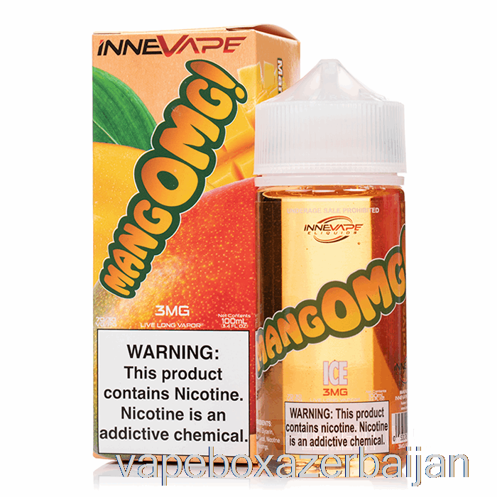 E-Juice Vape MangOMG! Ice - Innevape E-Liquid - 100mL 0mg